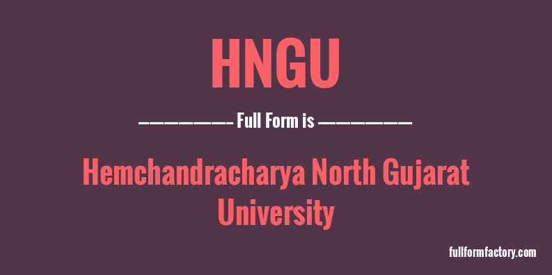 hngu-full-form