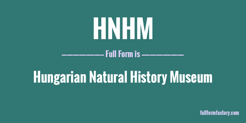 hnhm-full-form