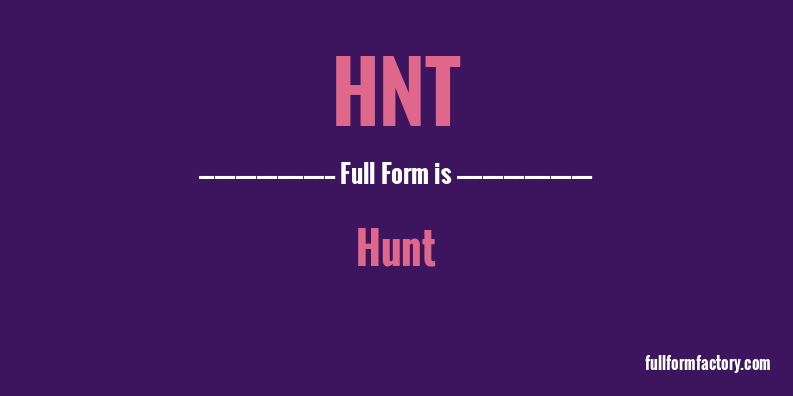 hnt-full-form