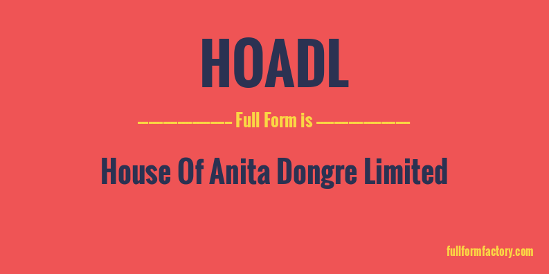 hoadl-full-form