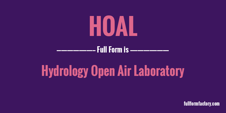hoal-full-form
