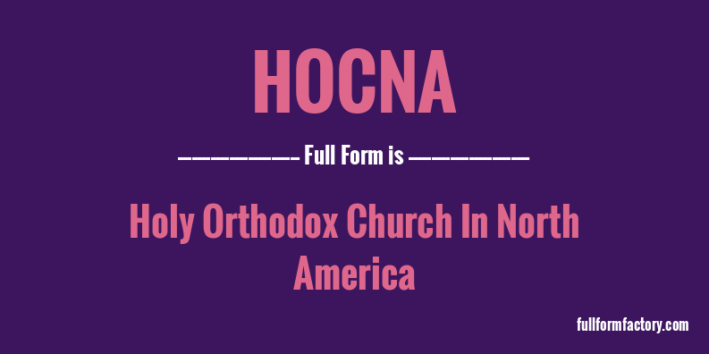 hocna-full-form
