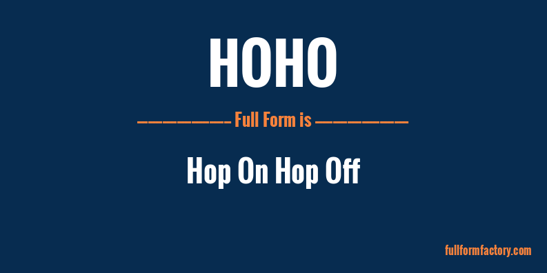 hoho-full-form