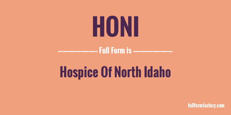 honi-full-form