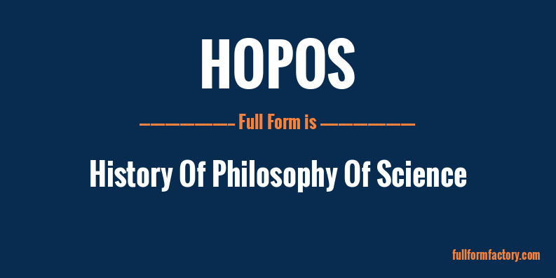 hopos-full-form
