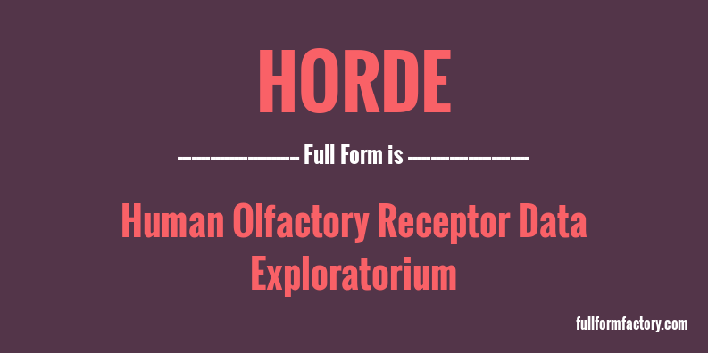 horde-full-form