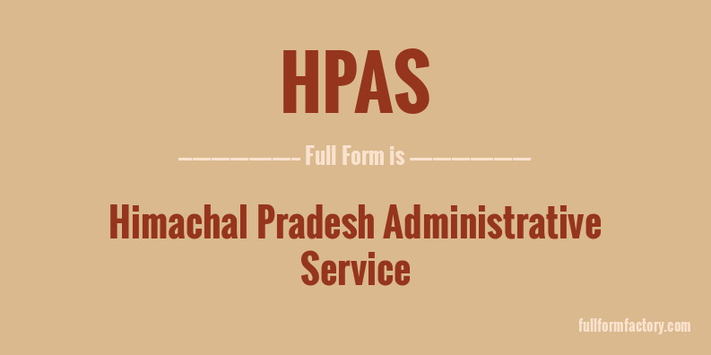 hpas-full-form