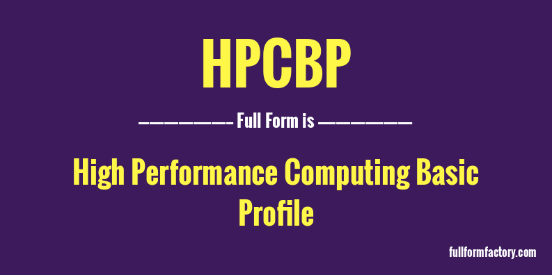 hpcbp-full-form