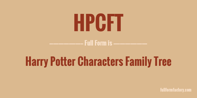 hpcft-full-form