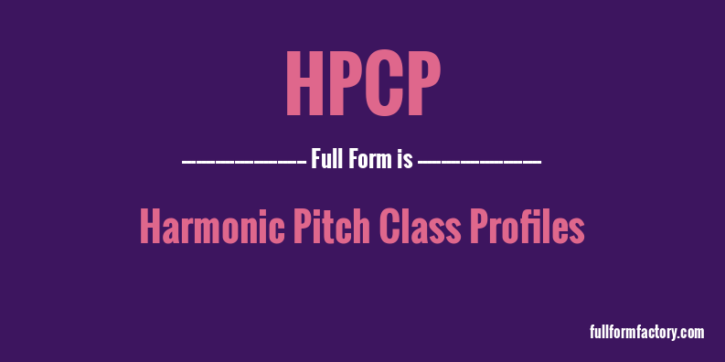 hpcp-full-form