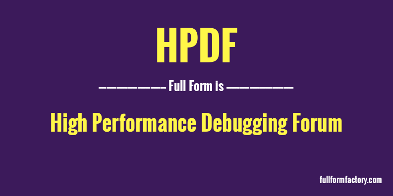 hpdf-full-form