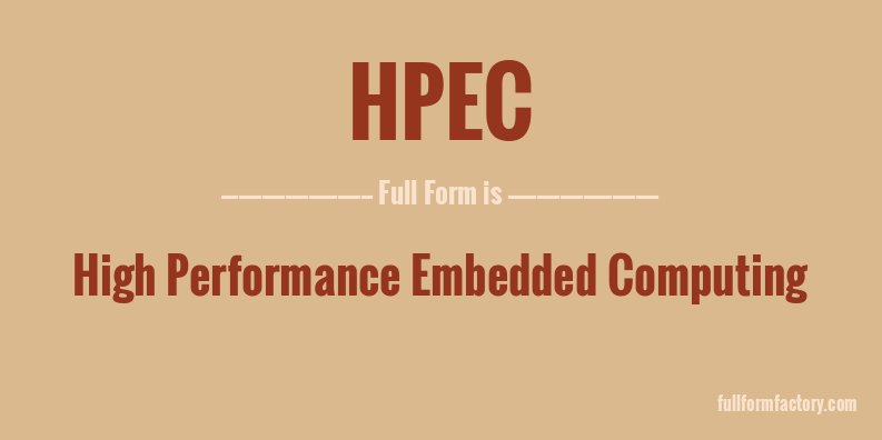 hpec-full-form