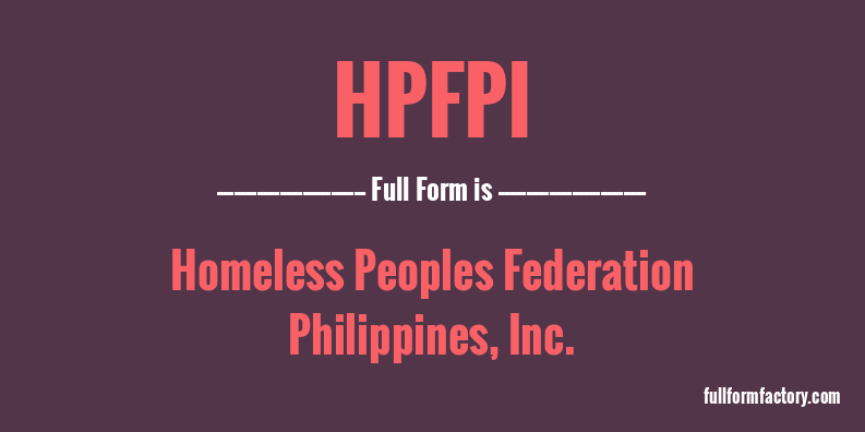 hpfpi-full-form