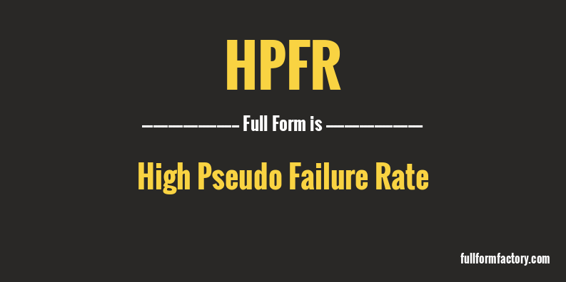 hpfr-full-form