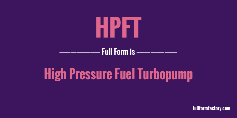 hpft-full-form