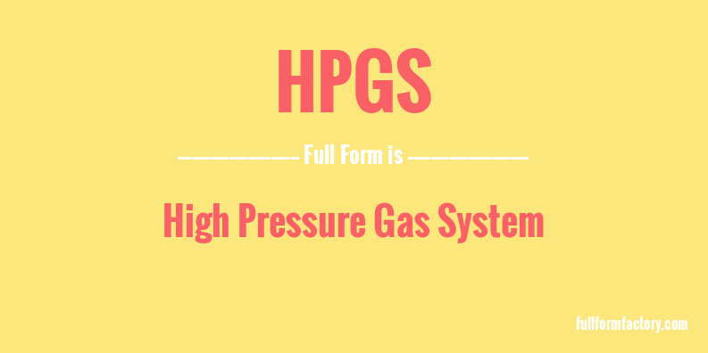 hpgs-full-form
