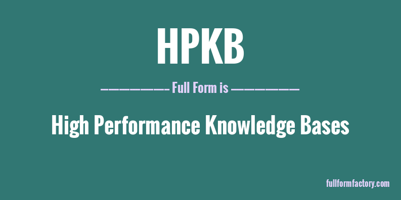 hpkb-full-form