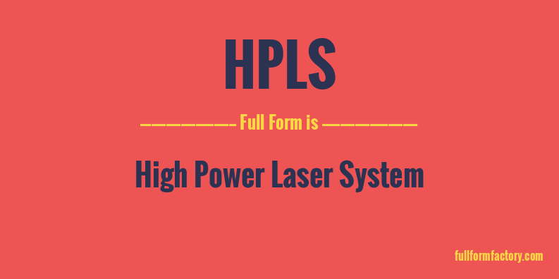 hpls-full-form