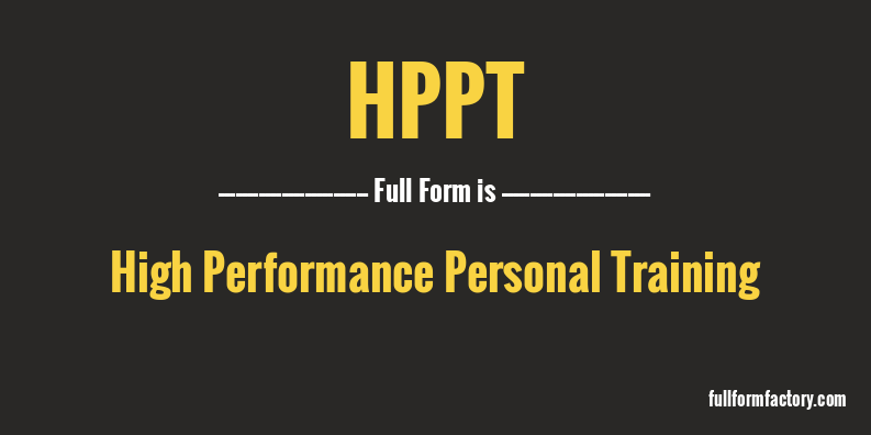 hppt-full-form