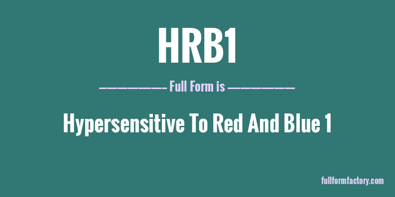 hrb1-full-form