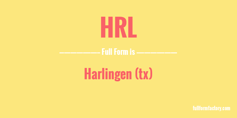 hrl-full-form