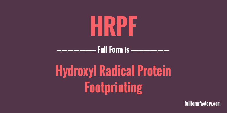 hrpf-full-form