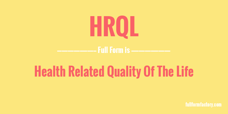 hrql-full-form