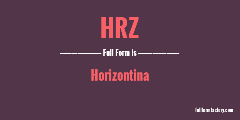 hrz-full-form
