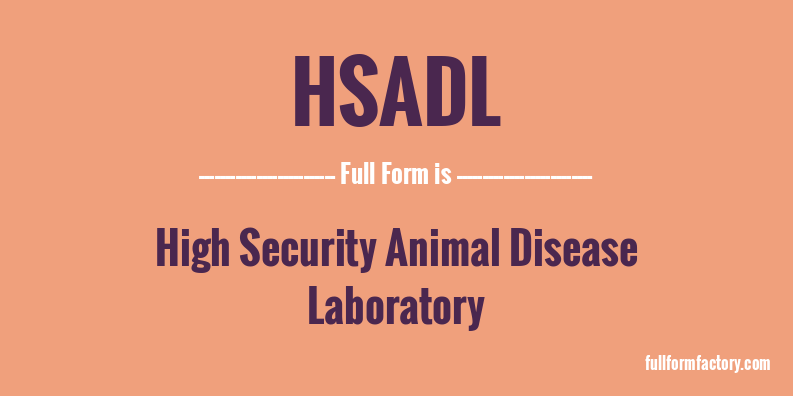 hsadl-full-form