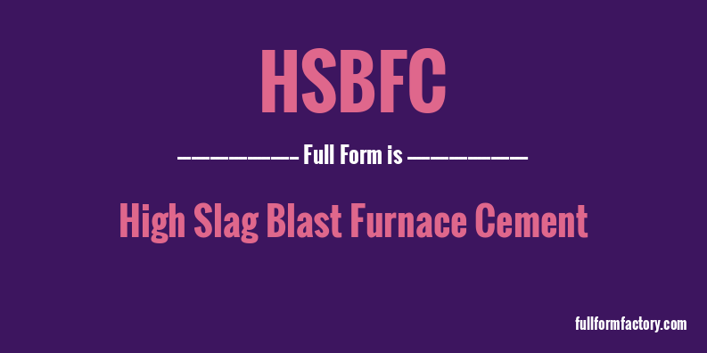 hsbfc-full-form