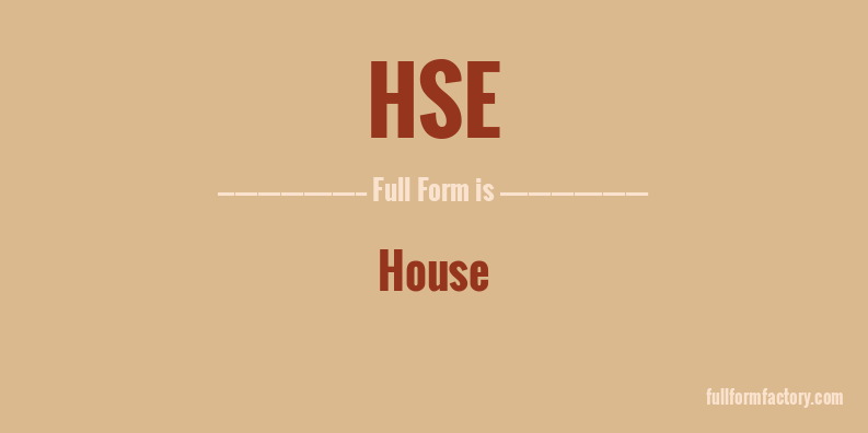 hse-full-form
