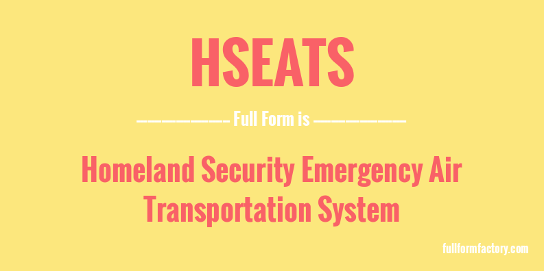 hseats-full-form