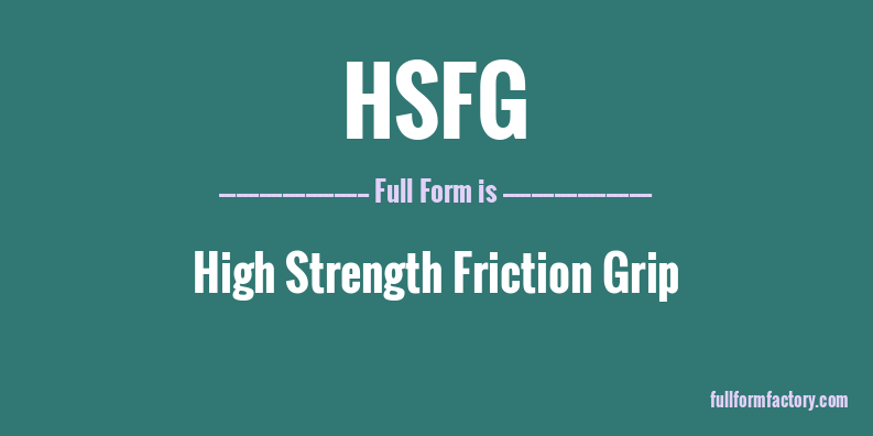 hsfg-full-form