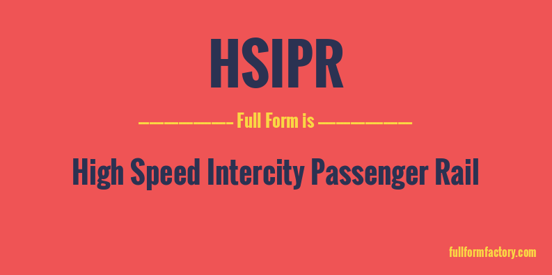 hsipr-full-form