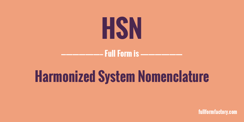 hsn-full-form