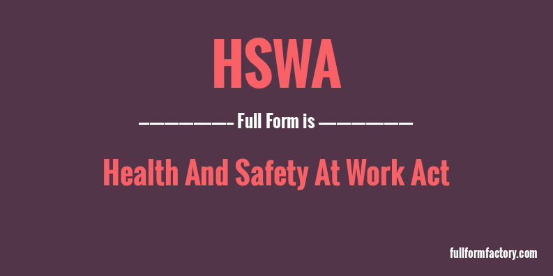 hswa-full-form