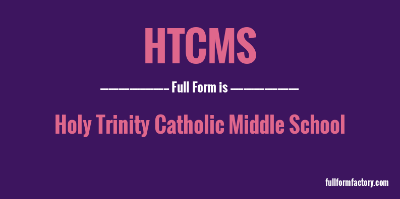 htcms-full-form