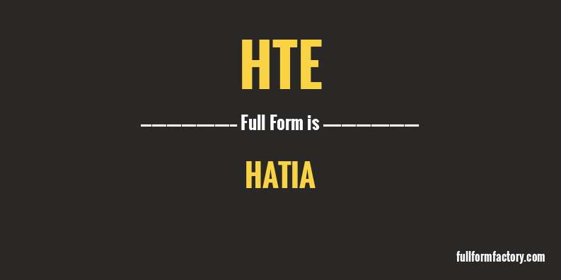 hte-full-form