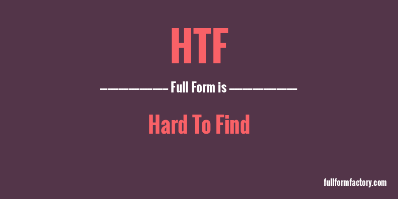 htf-full-form