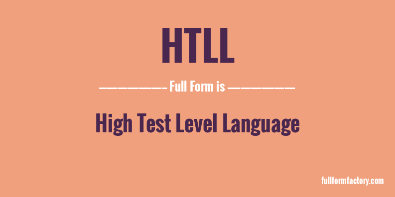 htll-full-form
