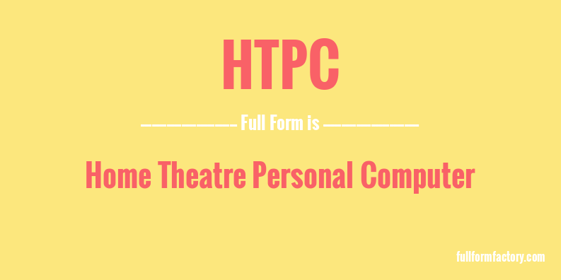 htpc-full-form