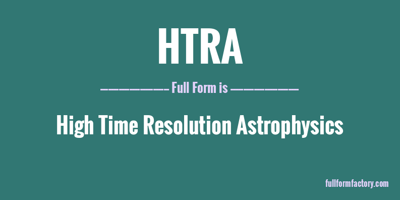 htra-full-form