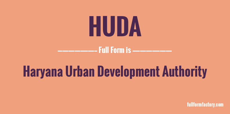 huda-full-form