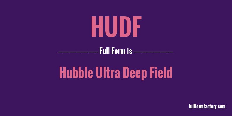 hudf-full-form