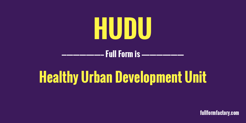 hudu-full-form