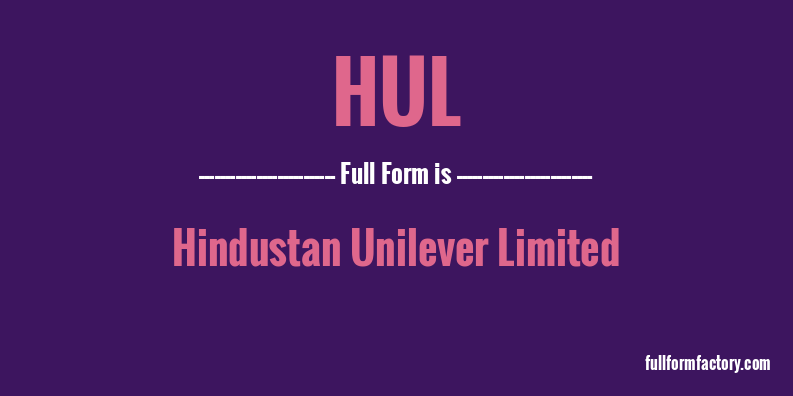 hul-full-form