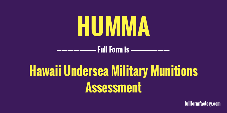 humma-full-form