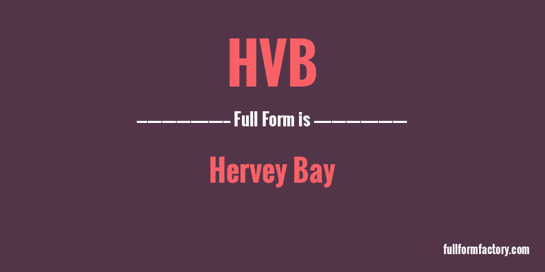 hvb-full-form