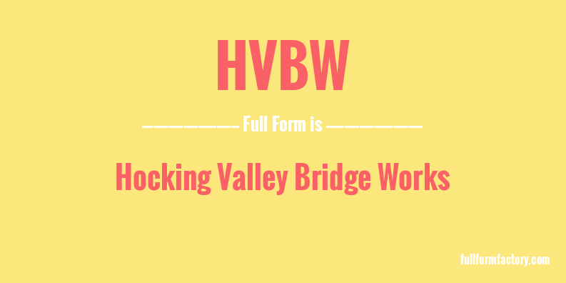 hvbw-full-form