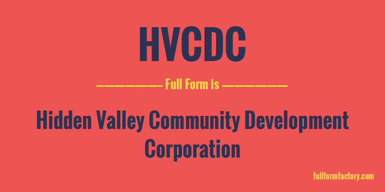 hvcdc-full-form
